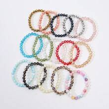 New Korean Style Glass Bead Bracelet For Women, Beaded Bracelet, European And American Popular Handmade Jewelry - Glass Bead Bracelet - View 3