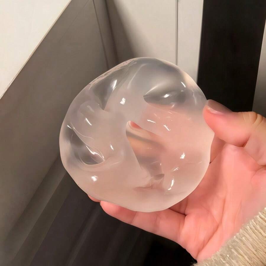 somoving 1 món đồ chơi bóp mềm Moonlight Squishies trong suốt như pha lê, chất liệu thạch mềm, bóp chậm giữ dáng, giúp giảm căng thẳng lo âu
