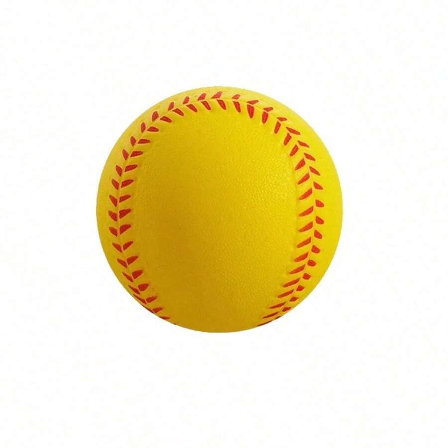 20pcs Mini Foam Sports Balls - 4cm White Baseballs, Suitable For Party Games, Relaxation, Sports Theme Decoration - Multicolor - View 1