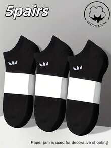 1/3/5/10/15/20/30 Pairs Unisex Cotton Low-Cut Socks, White/Grey/Black, Suitable For All Seasons, Breathable Mesh, Moisture-Wicking, Comfortable All Day - Multicolor - View 5