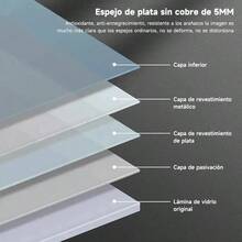 Bathroom Mirrors - Black - View 8