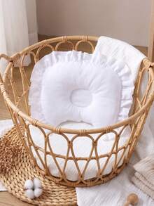 1 buah Bantal Bayi, Ukuran 17*26cm, Kain Kasa Lembut, Cocok Untuk Bayi dan Balita - Bantal Bayi Kasa Berumbai dengan Desain Lucu, Hadiah Tidur Sempurna untuk Anak Perempuan. Cocok untuk Penggunaan Sehari-hari. - MultiWarna - View 21