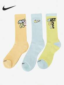 Nike 2024 New Fashion Sports Socks 3 Pairs Unisex HF0851-902 - HF0851-902 - View 1