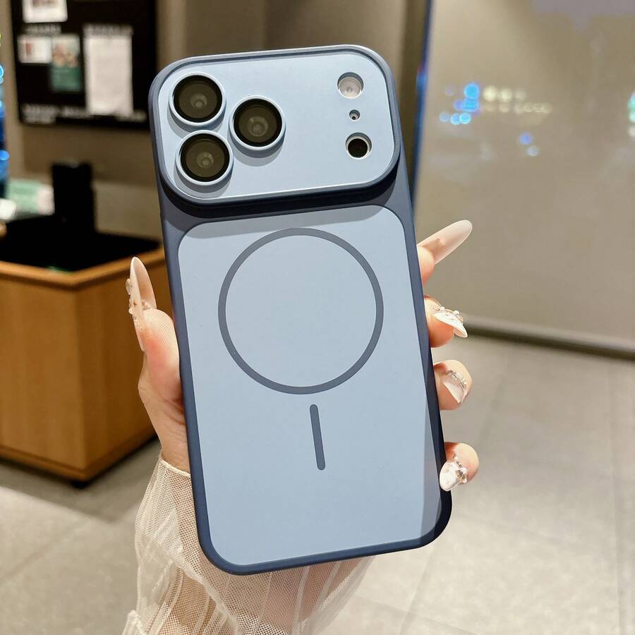 Magnetic Skin-Feel Phone Case Compatible With IPhone 11 12 13 14 15 16 Pro Max 17 17 Pro Max 18 18 Pro Max
