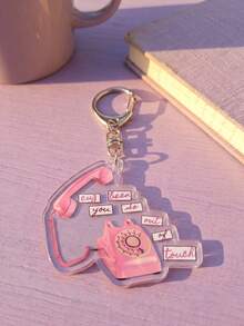 1pc/6pcs Katseye Girl Group Acrylic Keyring Packs, Can Be Used As Backpack Charm, Car Keychain Or Fan Collectible, Suitable For Daily Wear, Concert Support, Fan Meeting, Also A Special Gift For Fan Friends, Applicable For All Seasons. - Multicolor - View 7