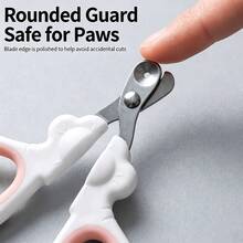 Small Flower Cat Round Hole Limited Nail Clipper, Round Head Kitten And Adult Cat Nail Trimming, Blister Packaging - Home Portable Nail Grooming - View 5