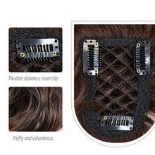 1pc Fashion Men's Dark Brown Fluffy Wig With Bangs, Increased Hair Volume - Heat Resistant, Breathable, Natural Looking Synthetic Hair, Suitable For Casual Wear And Daily Use - Easy To Style - Brown - View 5