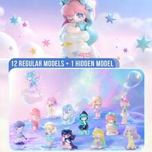 AZURA Star Series Collectible Figure, Dreamy Girl Mystery Box Collectible, Desktop Decor, Exquisite Character Sculpture, Toy Blind Box Collection, AZURA Series Exquisite Figure Collection, Holiday Party Ornament, Birthday And Christmas Gift - Multicolor - View 1