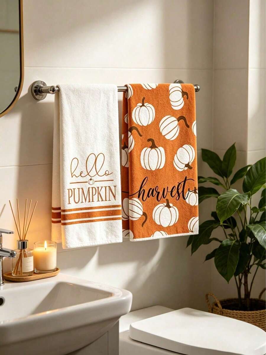 Kitchen Towels - Black - View 1