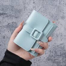 2026 New Women's Short Wallet, Student Minimalist Korean Style Small Wallet, Casual Coin Purse For Women - Multicolor - View 17