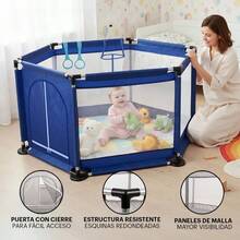 Baby Playards - Dark Blue - View 4