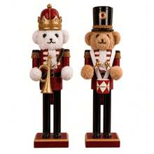 Nutcracker Bauble - Coffee Bear - View 5