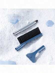 1件裝冬季多功能除雪工具，汽車雪刷、除冰刮板與擋風玻璃除霜器，重型車用除雪配件 - 多色 - 查看 10