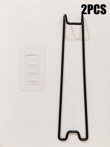 Adhesive Backing Easel Stand With Stainless Steel Self-Adhesive Bracket, Suitable For Any Size Photo Frame, Ideal For Home, Office Or Commercial Display, Applicable To Photos, Artwork And Logos - A - View 25