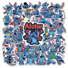 55pcs Non Repeating Stitch Creative Stickers Decorative Mobile Skateboarding Water Cups Personalized Waterproof Cute - Multicolor - View 6