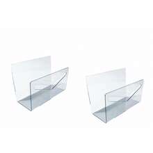 Acrylic Letter Holder, Envelope Storage Rack, Transparent Acrylic File & Letter Storage Box, Desktop Vertical Envelope & Letter Rack, Lightweight Desktop Bill Organizer, Suitable For Home, Office And School - Multicolor - View 5