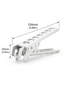 1pc Outdoor Picnic Heat-Resistant Clip, Pot Clip, Tableware Accessory, BBQ Clip, Cake Clip, Microwave Retriever Clip, Plate Retriever Clip, Food Clip - BBQ Tongs - View 5