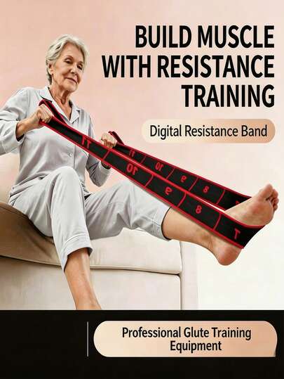 10-Level Yoga Resistance Band, Fitness Home Therapy & Rehabilitation Elastic Band, Portable Full Body Stretching & Strength Training Band, Multi-Function Resistance Band For Relaxation, Stretching And Workout