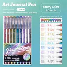 Languo 252/168/144/99/72/45/9pcs Large Capacity Gel Pen Set, 0.6mm Fine Tip, For Scrapbooking, Hand Drawing And Doodling, Smooth Ink Flow, Clear Writing Without Smudging, Suitable For Line Drawing, Coloring, Outlining, Ceramics, Plastic, Wood, Stone, Fabric, Paper And More, Excellent Coverage, High-Quality Student Art Supplies, Comfortable And Durable Grip, Perfect For Student Note-Taking And Back To School - Sets - View 19