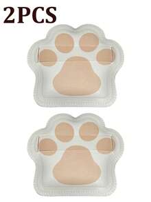 4/2pcs Cat Claw Sponge Puff, Cotton Soft Puff, Reusable, Suitable For Face, Foundation Make-Up And Concealer Mixing Tools, Multi-Purpose Dry/Wet Use, Makeup Tools - Multicolor - View 9