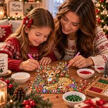 Christmas Reindeer & Holiday Gifts Design - Stand - View 5