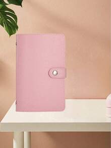 A Cash Storage Notebook That Can Hold 100 Banknotes, With Photos Of Banknotes And Stamps On It, And 1A6 Large Storage Space - Multicolor - View 10