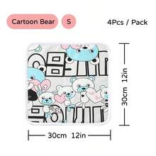 ITANDME Guinea Pig Cage Liner, Washable Guinea Pig Pee Pads(Does Not Include A Cage),Reusable Guinea Pig Cage Liners,Leak-Proof & Non-Slip Easy To Clean, Small Animal Potty Pad For Small Animals Rabbit Hamster Rat - View 10