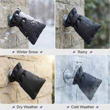 Outdoor Faucet Cover Winter Frost Protection, Garden Faucet Insulation Cover, Outdoor Faucet Frost Protection Sleeve - View 7