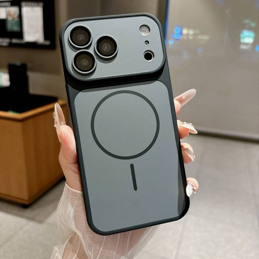 Magnetic Skin-Feel Phone Case Compatible With IPhone 11 12 13 14 15 16 Pro Max 17 17 Pro Max 18 18 Pro Max