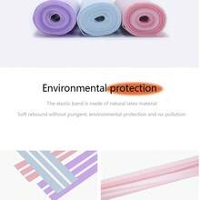 1PC Yoga Resistance Band, Elastic Pull Band, Multiple Colors Available, Suitable For Various Scenarios - Pink - View 5