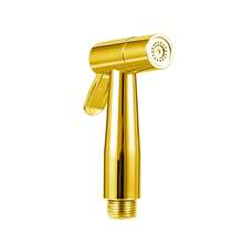 3pcs Gold Toilet Sprayer Set, High Pressure Handheld Bidet With Bracket And Flexible Hose, Bathroom Accessories - Spray Gun - View 7