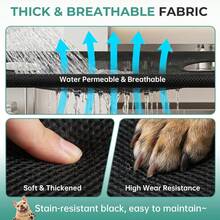 Dog Grooming Hammock With Stand For Small Dogs And Cats, Foldable Pet Grooming Table For Nail Trimming, Bathing And Paw Care, Stainless Steel Support Frame, Holds Up To 30 Lbs - one-size - View 9