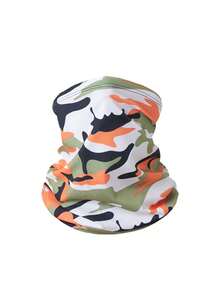 1pc Unisex Balaclava Camouflage Face Mask Arm Sleeve, Suitable For All Seasons Outdoor Travel, Cycling, Climbing, Hiking, Fishing - Multicolor - View 17