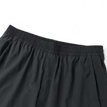 Adidas Men's Black Straight Leg Sports Pants, Breathable, Versatile, Woven, Quick-Dry, KQ5308 - Black - View 3