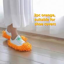 1pc/2pcs Multi-Functional Floor Dust Cleaning Slippers, Home Floor Cleaning Shoes - Multicolor - View 14