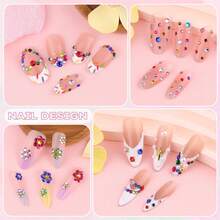 2 Boxes 2/3mm Resin Rhinestones, Suitable For Nail Art, Colorful Flat Back Shiny Gems, Nail Rhinestones & Crystal Decorations, Suitable For Clothing, Phone Cases, Handmade DIY Decor - 2/3mm - View 5