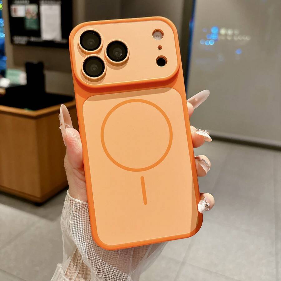 Magnetic Skin-Feel Phone Protective Case Compatible With IPhone 11 12 13 14 15 16 Pro Max 17 17 Pro Max 18 18 Pro Max