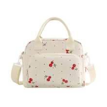 Rongguang Square Handheld Lunch Bag, Office Worker Handheld Bento Box Bag, Student Lunch Bag, Insulated Lunch Bag - Multicolor - View 9