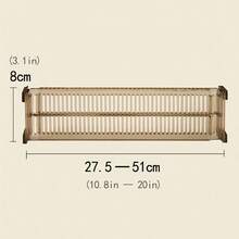 5pcs Adjustable Drawer Dividers, Expandable Home Storage Organizer For Clothes, Kitchen, Office - Space-Saving, Durable Material - Multicolor - View 5