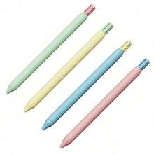Flower Head Creative Retractable 0.5mm Black Neutral Pen, Flower-Shaped, Fun Writing, Simple Healing Style, Suitable For Adult Writing, Note-Taking, Journaling, Art Enthusiasts - Multicolor - View 8