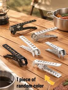 1pc Outdoor Picnic Heat-Resistant Clip, Pot Clip, Tableware Accessory, BBQ Clip, Cake Clip, Microwave Retriever Clip, Plate Retriever Clip, Food Clip - BBQ Tongs - View 1