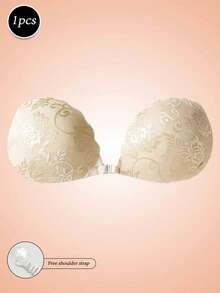 1/2/3pcs Lace Adhesive Bra, Front Closure Lift-Up Nipple Covers, Suitable For Bikini And Evening Gown For Party, Dinner, Graduation, Date, Music Festival And Other Occasions, All Year Round - Multicolor - View 33
