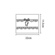 1pc Waterproof Anti-Rub PVC Realistic Tattoo Sticker, Bowknot Pattern, Suitable For Daily Wear - Grey - View 6