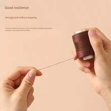 12 Rolls Polyester Household Sewing Thread + 16 Sewing Needles, 500m Per Roll, Wear-Resistant And Scratch-Resistant, Sewing Thread Set - Durable, Soft, Suitable For Home Repair And Hand Sewing, Beginner And Advanced Sewing Supplies Accessories - Set A - View 5