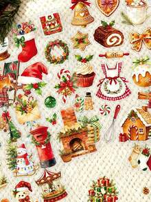 Christmas Story Planner Stickers Suitable For Phone Stickers, Scrapbook, Gift Decoration, Holiday Party DIY Stickers - Christmas Stickers - View 5