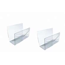 Acrylic Letter Holder, Envelope Storage Rack, Transparent Acrylic File & Letter Storage Box, Desktop Vertical Envelope & Letter Rack, Lightweight Desktop Bill Organizer, Suitable For Home, Office And School - Multicolor - View 8