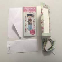 Cross Stitch Bookmark / Character Pattern Cross Stitch / Flower Girl, Simple And Easy To Learn / Includes Cross Stitch Fabric, Cross Stitch Thread, Instruction Manual - A - View 12