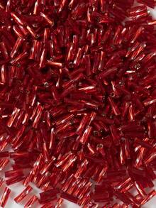 600pcs Glass Bugle Beads,2x6mm Twisted Beads,Silver Lined Tube Seed Beads,Bugle Spacer Beads For Jewelry Making DIY Earring Bracelet Necklace Craft - Twisted Beads-600pcs - View 21