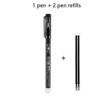 3pcs Neutral Pens, Erasable Gel Pens 0.7mm, Black Red Blue Green Multicolor Clickable Erasable Pens, Smooth Writing, Clear Handwriting, Erasable Without Leaving Traces, Not Easy To Stain Hands, Homework Practice Notebook Marking Colored Pens, Large Capacity Office And Study Stationery, Durable And Easy To Use, Essential Writing Tools For Back To School - Rectangle - View 10