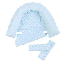 Infant Travel Support Pillow, Baby Head And Neck Support Pillow, With Car Seat Safety Belt Cover - Multicolor - View 4